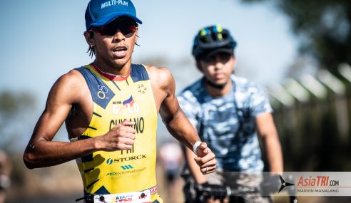 Chicano, Kilgroe Rule 2019 National Age Group Triathlon in Subic Bay, Philippines