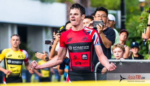 Zaferes (USA), Brownlee (GBR) Grabs Eliminator Victory in Super League Grand Finale in Singapore