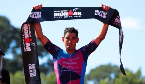 Record Braeaking Day as Skipper, Adam make history at Ironman New Zealand