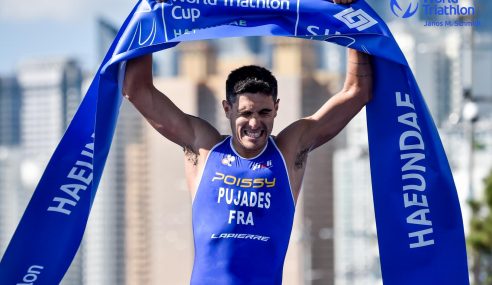 Pujades(FRA), Potter(GBR) Take Wins at World Triathlon Cup Haeundae