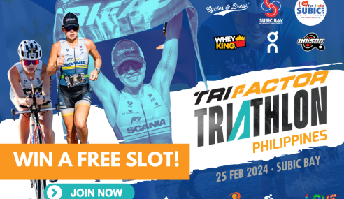 Race Slot Giveaway: Win a Free TriFactor Philippines Olympic Distance Slot–Race Date: 25 Feb 2024