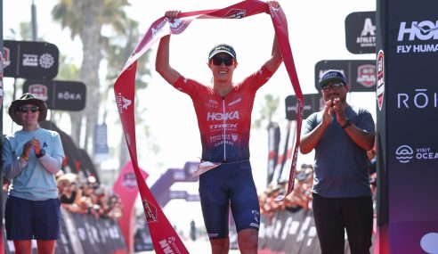 Blummenfelt and Knibb Dominate at IRONMAN 70.3 Oceanside: Course Bests, Back-to-Back Wins, and Pro Series Fireworks