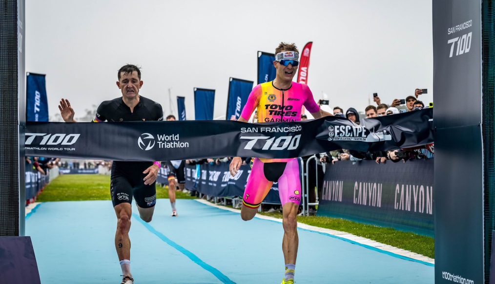 Belgium’s Van Riel Wins San Francisco T100 in Three-Way Sprint Finish