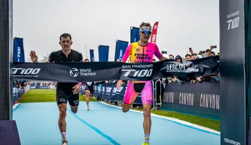 Belgium’s Van Riel Wins San Francisco T100 in Three-Way Sprint Finish